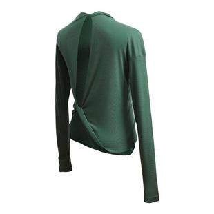 豆蔻依缘现代舞舞蹈服拧结上衣气质舞蹈练功服古典舞形体服装长袖