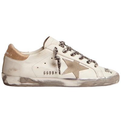 GoldenGoose女鞋涂鸦通勤小白鞋