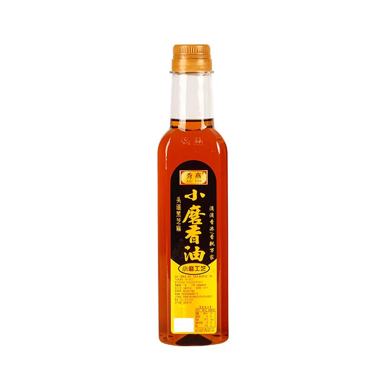 秀燕芝麻香油220ml/瓶芝麻油正宗纯芝麻香油烧烤火锅油碟凉拌调味