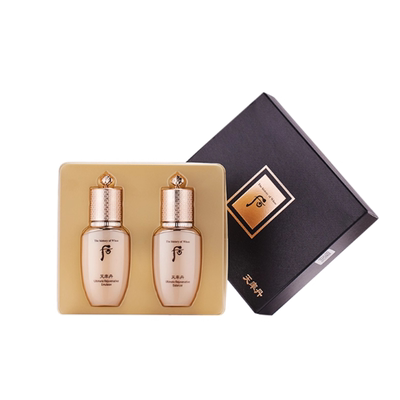 whoo后天率丹水乳霜保湿紧致套装