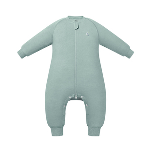 Nest Designs婴儿睡袋四季通用竹棉单层宝宝儿童长袖分腿防踢被