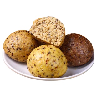 糖尿病人吃的全麦荞麦馒头五谷杂粮控无糖精糖人专用食品旗舰店