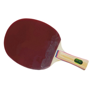 福里奥 一星长柄横拍双面反胶学生成人练习单支乒乓球拍1星带拍套