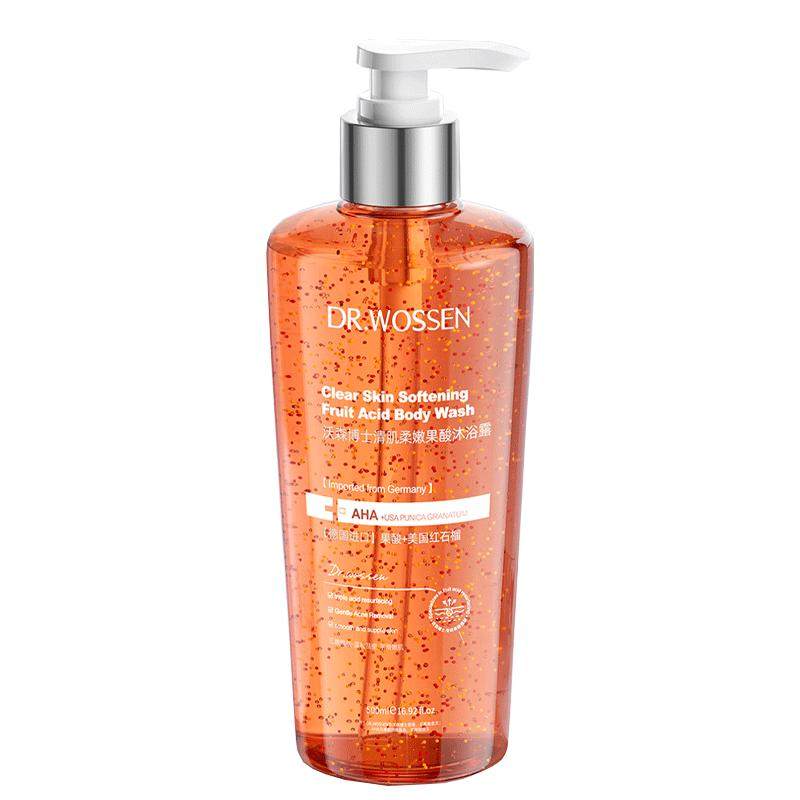 果酸沐浴露水杨酸红石榴后背祛痘除螨去鸡皮角质持久留香成人女男