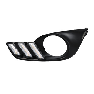 适用于13-15款日产天籁日行灯前雾灯框改装LED日间行车灯转向灯