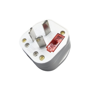 免拔插10A带灯带插头开关插座家用电源纯铜接线插头三孔防漏电插