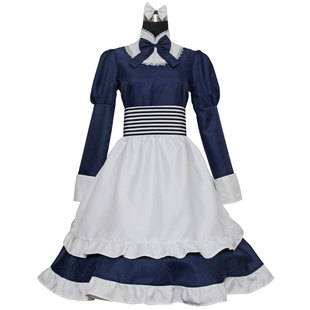APH黑塔利亚国拟人白俄羅斯娜塔莎女仆装裙子全套动漫cosplay服装