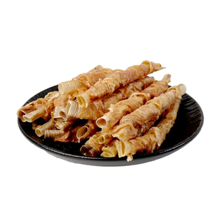 宠物狗狗零食鸡肉干缠鹅喉管磨牙棒泰迪博美中小幼犬训练奖励补钙