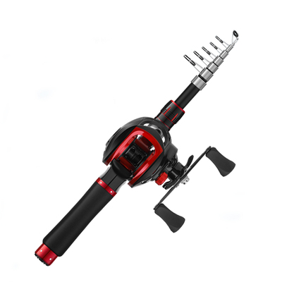 邓刚推荐路亚竿伸缩路亚竿全套装