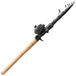 龙之首伸缩雷强竿短节便携打黑专用路亚鱼竿超硬xxh重雷锚杆抛竿