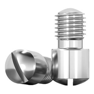 304不锈钢GB831一字开槽无头台阶/轴位螺丝钉纹销钉M2M3M4M5M6M10