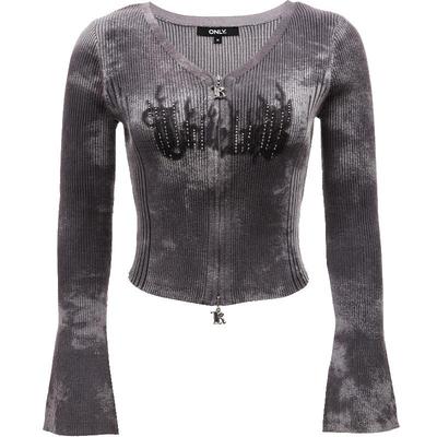 ONLYV领开衫毛衣针织衫