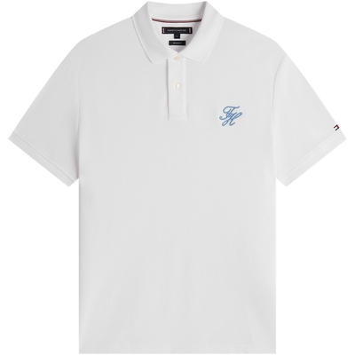 Tommy男装珠地棉刺绣亚洲版POLO