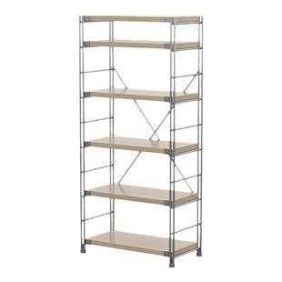 仓储货架阳台日式置物架家用仓库收纳架储藏室超市多层落地货物架