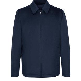 SATCHI沙驰男装男士毛呢夹克冬季新款纯羊毛商务保暖行政大衣外套