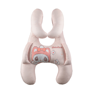 漫彩儿童抱睡枕车载睡觉神器抱枕长途坐车上后排车内靠枕汽车枕头