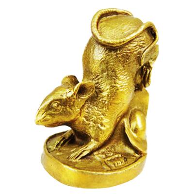 十二生肖铜制品招财全套家居摆件