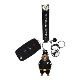 大众钥匙包朗逸新速腾宝来polo途观帕萨特凌渡车钥匙套壳女专用扣