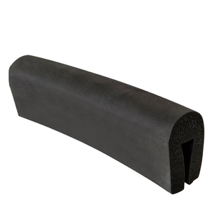 U型v形发泡海绵防撞减震包边条封口硅胶三元乙丙橡胶密封条耐热条