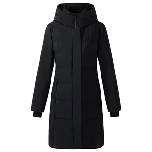 首降5折|歌莉娅95%鹅绒羽绒服女冬季压胶极寒服中长款外套