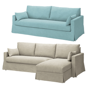 特价定制适用宜家希尔塔普HYLTARP三人双人转角沙发套罩防水耐抓