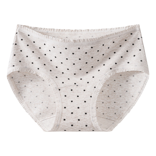 都市丽人内裤女士纯棉10a抗菌加长裆独立包装中腰女生透气三角裤