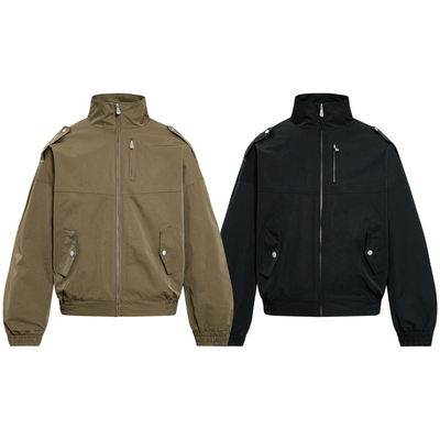 布老哥Blog立领飞行夹克外套W639