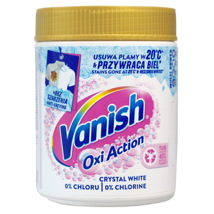 vanish渍无踪漂白剂白色衣物去渍去黄增白衣服漂白剂粉去污渍神器