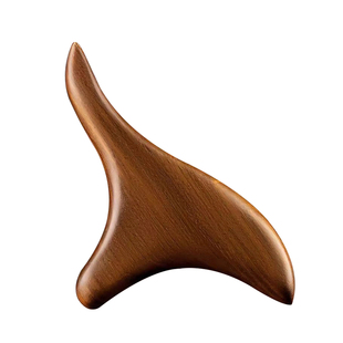 三角雀脚底按摩器按摩棒穴位点穴按实木足部足底足疗经络工具神器