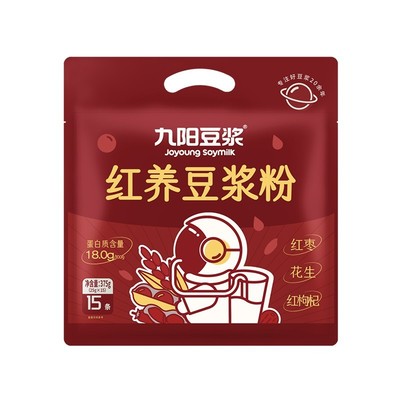 九阳豆浆红养黑养豆浆粉营养早餐冲饮豆奶红枸杞红枣红米红豆花生