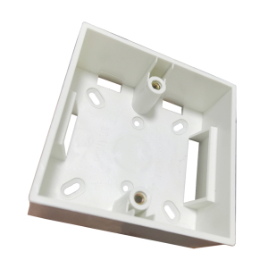 正品鸿雁明盒86型明装底盒 86型开关插座明装接线盒 高强度阻燃