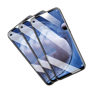庆登适用华为nova5i钢化膜nova5ipro全屏手机膜novi全包边novo全包抗摔novai防摔glk一al00aloo刚化naov5ip0r