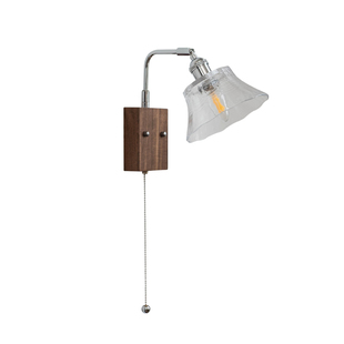 2025新款复古拉线壁灯中古风床头设计师民宿走廊过道侘寂风小灯具