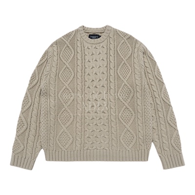 ADLV秋冬款HOSHI权顺荣同款针织衫纯色圆领男女同款毛衣套头上衣