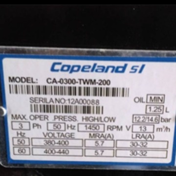 CA-0300 CA-0500-TWM S-0800-TFM-200沈阳谷轮冷库半封闭压缩机