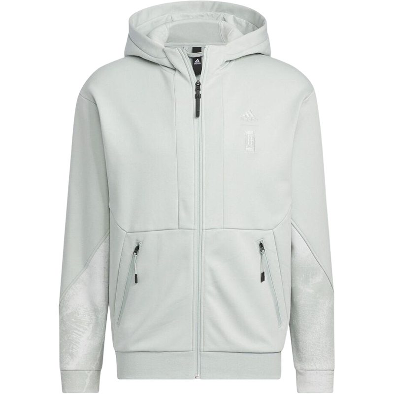 Adidas/阿迪达斯官方正品新款男子时尚加绒连帽休闲外套IP4943