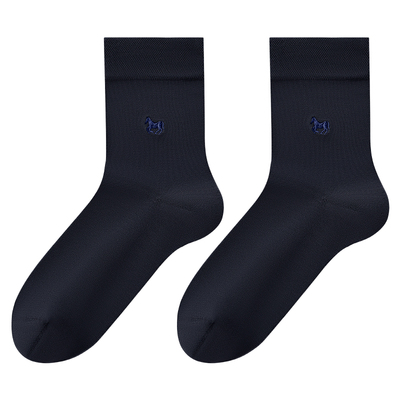 松山棉店10A抑菌80支绢感面料袜