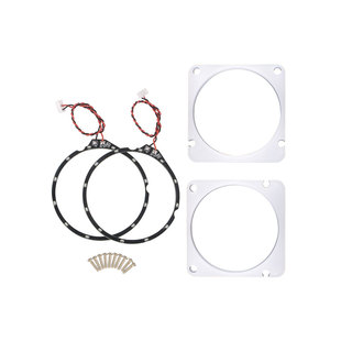 RADIOMASTER TX16S遥控器发光片光圈 蓝色白色遥控器升级改装配件