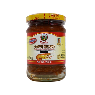 进口泰国潘泰大虾膏配方2诺华星虾头油Pantai虾酱潘泰大虾膏200克