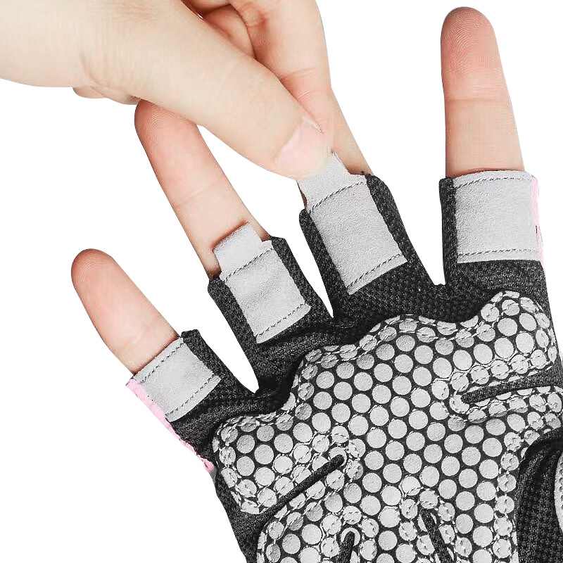 1Luix健身手套男女训练护腕指运动手套透气掌护具骑行器械哑铃半