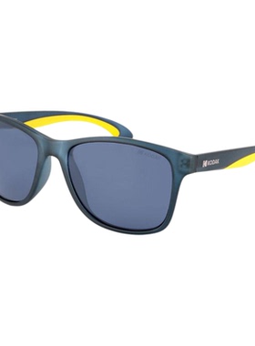 代购Kodak男士太阳镜偏光UV400防护可配近视防眩光方形蓝黄配色