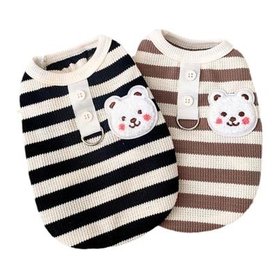 可牵引春夏季节宠物狗狗猫咪衣服