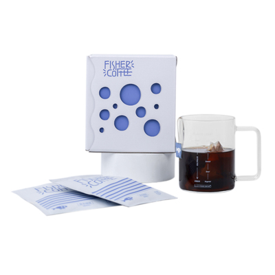 FISHER柑橘茉莉袋泡咖啡热泡20包