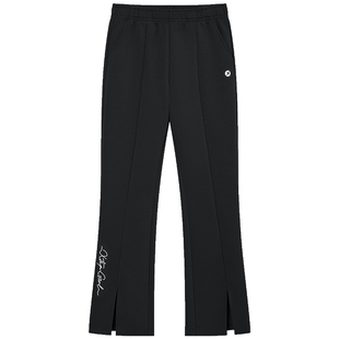 特步童装女童喇叭裤儿童休闲运动裤2026春秋新款大童裤子春装长裤