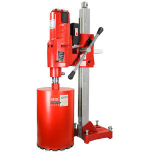 捷联110V金刚石钻孔机混凝土钻孔取芯水钻机墙壁开孔水磨钻机出口