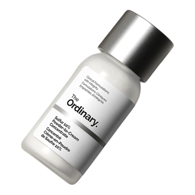 The Ordinary 10%硫磺痘痘粉淡红印祛痘粉粉霜精华5g 速瘪痘控油