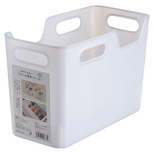 日本进口冰箱冷冻室专用收纳筐母乳分装袋分类整理盒软质储物盒