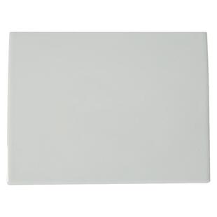 陶艺白胎瓷板景德镇高温长方形绘画白胎板子学生手工课釉上彩瓷板