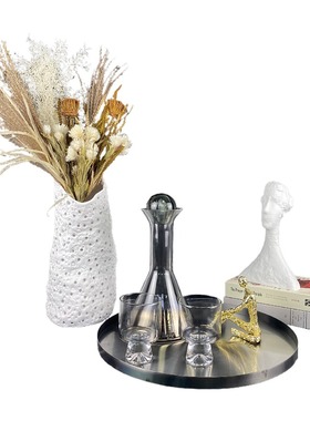 意式风轻奢组合样板房婚礼摆件