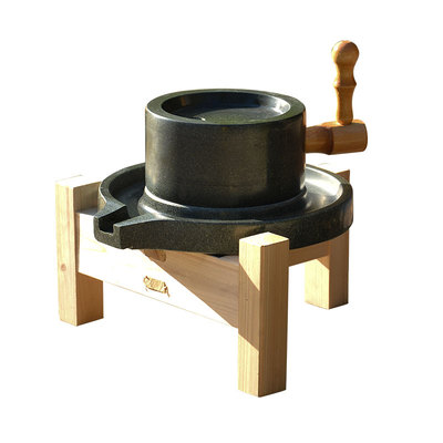 小石磨家用手工豆浆磨盘厨房新宠